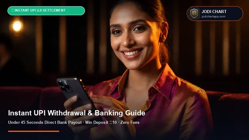 Jodi Chart Instant UPI Withdrawal & ₹50 INR Deposit Tutorial